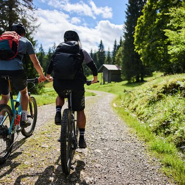 Mountainbiken im Kleinwalsertal