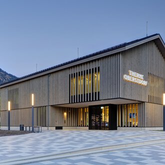 Eingang zur Therme Oberstdorf