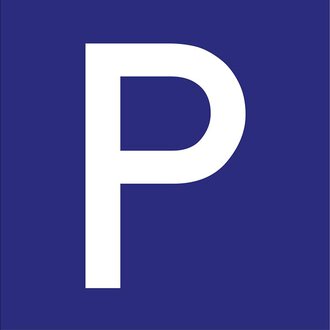 A simple, modern logo with a white "P" on a deep blue background. It exudes clarity and professionalism. | © Parkplatz