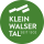 Logo of Kleinwalsertal, circular, green with white text and symbols, since 1302. | © Kleinwalsertal Tourismus eGen